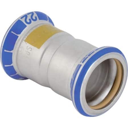 Muffe 15mm rustfrit stål gas