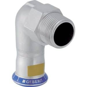 Overgang rf vinkel 90° 22mm