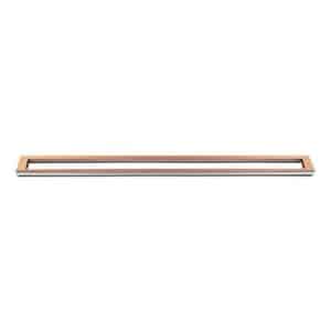 Gulvafløbsramme kobber 900mm