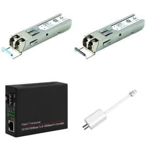 Mediekonvertere og SFP moduler