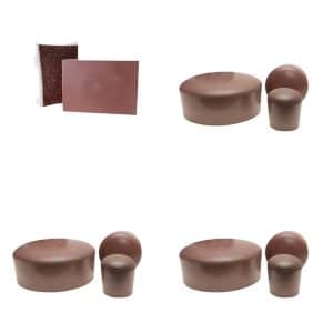 Brandpuder -blokke -plugs og -bagstop