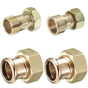 Rødgods og Siliciumbronze Fittings