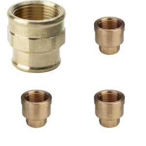 Formmuffer Rødgods og Siliciumbronze