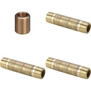 Nippelrør Rødgods og Siliciumbronze