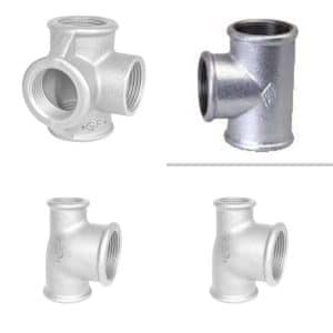 T-Stykker Galvaniseret