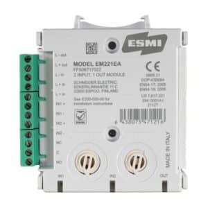ESMI EM221EA dual input single output modul med isolator til brandalarmsystemer