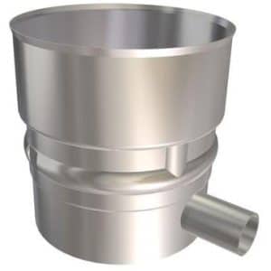Metalbestos Omega foringsbæring 130 mm med kondensaftap til skorstensinstallation