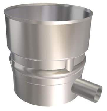 Metalbestos Omega foringsbæring 130 mm med kondensaftap til skorstensinstallation