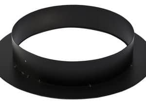 Metalbestos murbøsning diameter 250 mm med flange til skorstensgennemføring