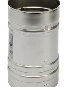 Metalbestos Omega skorstensforing Ø130 mm uisoleret rørelement