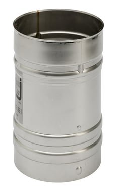 Metalbestos Omega skorstensforing Ø130 mm uisoleret rørelement