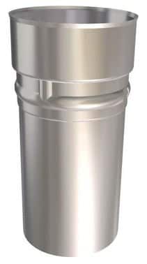 Metalbestos Omega startkobling 100 mm til stålforing af skorsten