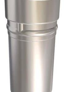 Metalbestos Omega startkobling til skorstensforing diameter 130 mm i stål