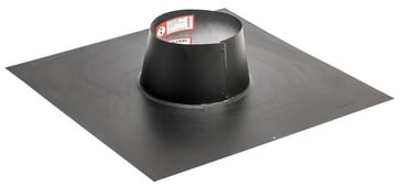Metalbestos Wood taginddækning i aluminium diameter 230/130 mm til skorsten