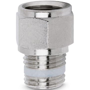 Camozzi messing adaptor male-male pneumatisk fitting 1/4 til 1/2 tommer