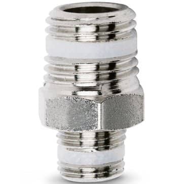 Camozzi adaptor messing R1/4-R1/2 gevindadaptor til pneumatik