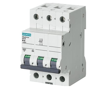 Siemens Sentron 5SL trepol-automatsikring C-karakteristik 20A til tavlemontage