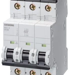 Siemens 3-polet automatsikring C-karakteristik 16A til DIN-skinne