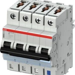 ABB Smissline automatsikring B 16A 3-polet med nul til el-tavle