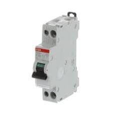 ABB SN201 automatsikring 1-polet med C-karakteristik 10A til DIN-skinne montering