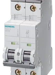 Siemens automatsikring 1P+N C 16A 6kA til DIN-skinne montage
