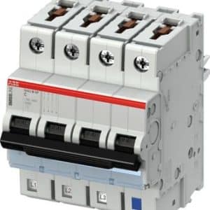 ABB Smissline automatsikring 32A 3-polet med C-karakteristik til DIN-skinne