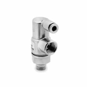 Camozzi ensrettet blokeringsventil 3/8 tommer pilotbetjent check valve