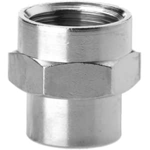 Camozzi BSP adapter reducer fitting i messing med G gevind til pneumatik