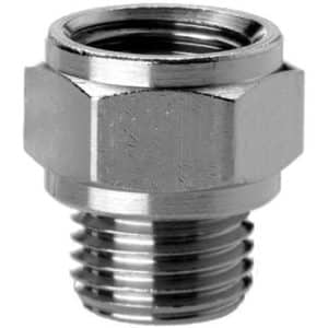 Camozzi BSP adaptor adaptor 1/8 tommer male-female i messing