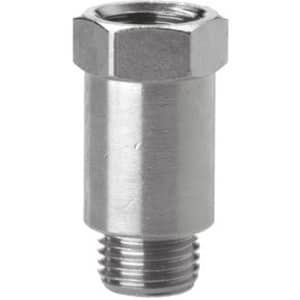 Camozzi Automation BSP adaptor forlængelsesstykke i messing med 1/8 tomme gevind