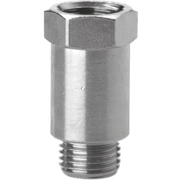 Camozzi Automation BSP adaptor forlængelsesstykke i messing med 1/8 tomme gevind