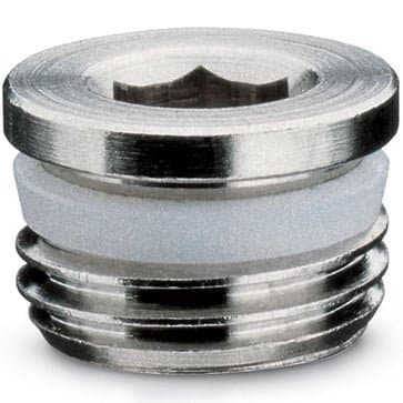 Camozzi BSP adaptor plug G1/4 tommer pneumatik fitting messing PTFE