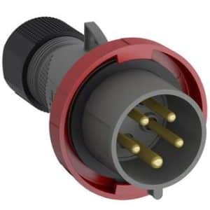 ABB CEE industriel stikprop 5-polet 32A med IP67 tætning til 415V trefaseinstallationer