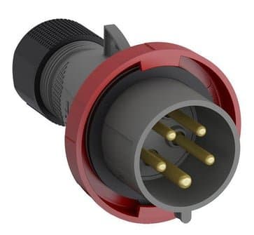 ABB CEE industriel stikprop 5-polet 32A med IP67 tætning til 415V trefaseinstallationer
