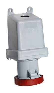 ABB CEE vægudtag 63A 415V 5-polet IP67 grå Amphenol-serie
