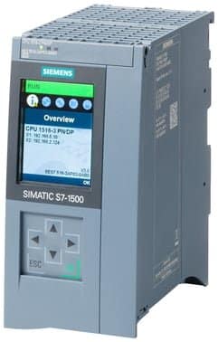 Siemens CPU 1516F-3 PN/DP centralenhed til S7-1500F PLC-system