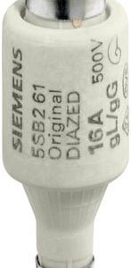 Siemens DIAZED D-sikring DII 25A gG 500V gul