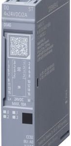 Siemens SIMATIC ET 200SP digitalt udgangsmodul med 4 udgange 24V DC