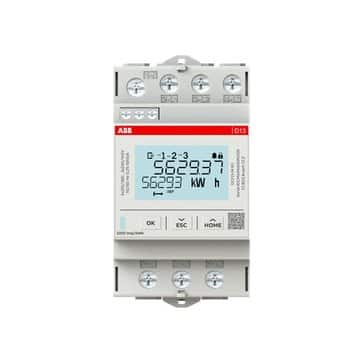 ABB D13 energimåler 3-fase 65A med digital visning til DIN-skinnemontage