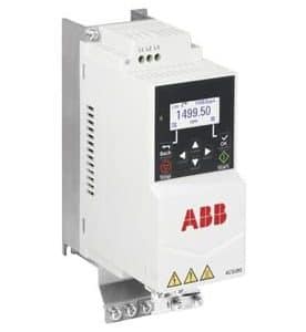 ABB frekvensomformer ACS180 0,75kW 1x230V med IP20 kapslingsklasse