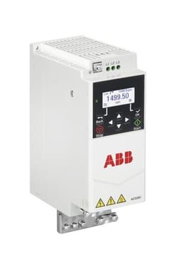ABB ACS180 frekvensomformer 1,5kW med IP20 kabinet og integreret EMC-filter