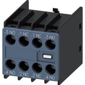 Siemens Sirius hjælpekontakt 2 NO 2 NC påstikbar front
