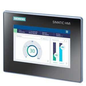 Siemens Simatic HMI MTP700 Unified Basic Panel med 7 tommer touchskærm og PROFINET interface
