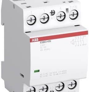 ABB installationskontaktor 4-polet 63A til DIN-skinne montage