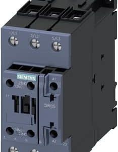Siemens 3-polet kontaktor 22kW med skrueterminal til motorstyringsapplikationer