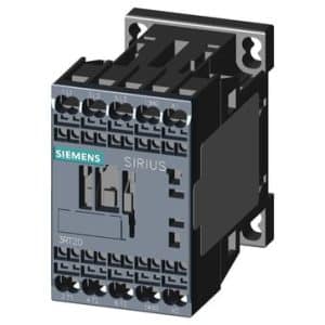 Siemens 3RT2016-2BB41 kontaktor 4kW med fjederklemmer til DIN-skinne montage
