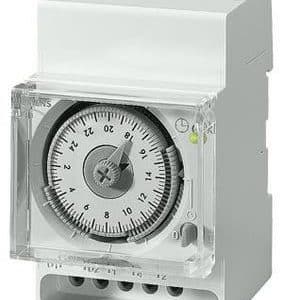 Siemens kontaktur 7LF5300-6 til DIN-skinne med 1 skiftekontakt og ugeprogrammering
