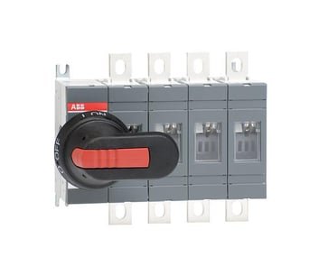 ABB lastafbryder 160A 4-polet med IP65 drejegreb til el-tavlemontage