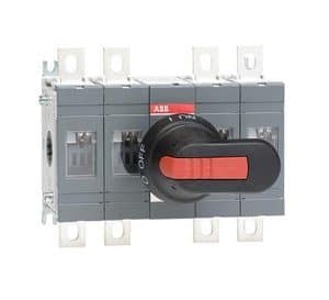 ABB lastafbryder 160A 4-polet med drejegreb OT160EV22P