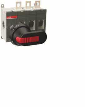 ABB lastafbryder 630A 3-polet med IP65 drejegreb til el-tavlemontage